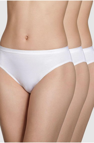Pack of 3 Plus My Bio Knickers in Organic Stretch Cotton