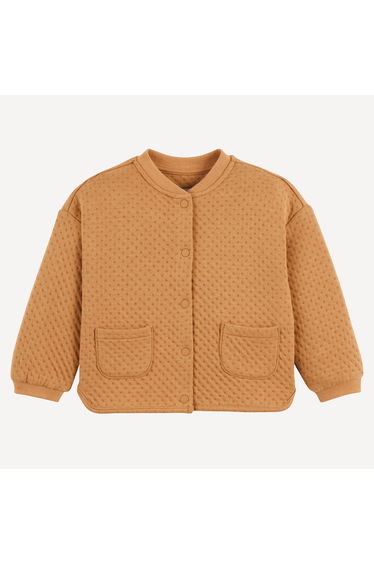 Open Sweatshirt with Press-Stud Fastening