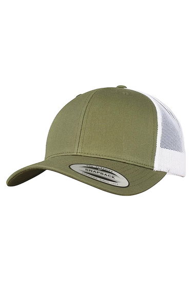 Flexfit Unisex Adult Retro Two Tone Trucker Cap - Buck/White
