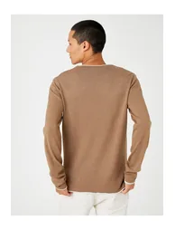 Sweater - Brown - Regular fit - 3