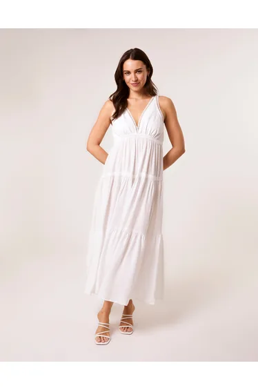 Maxi V Neck Dress