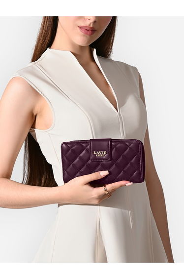Diamond25 Bifold Zip Wallet