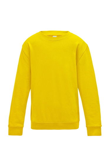 AWDis Just Hoods Childrens/Kids Sweatshirt - Sun Yellow