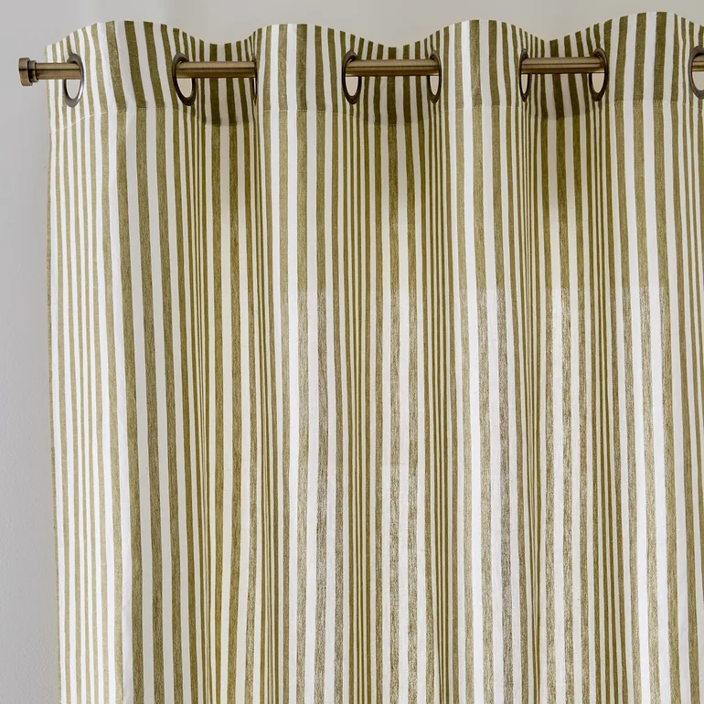 Cottage Eyelet Curtain in Cotton/Linen - 2