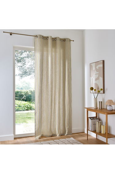 Cottage Eyelet Curtain in Cotton/Linen