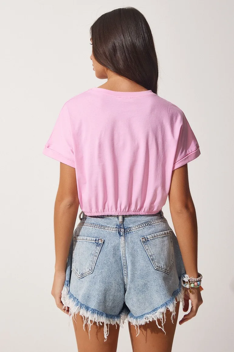 T-Shirt - Pink - Regular fit - 3