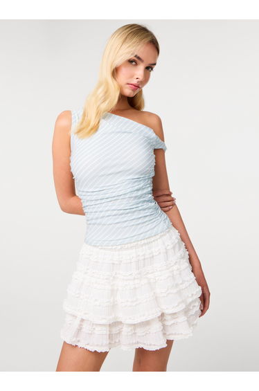 Stripe Asymmetric Top
