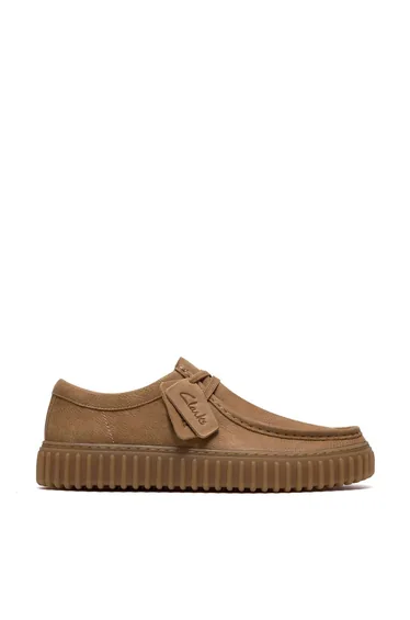 Torhill Lo Leather Shoes - Dark Sand