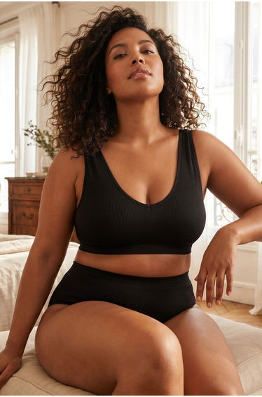 Black bra