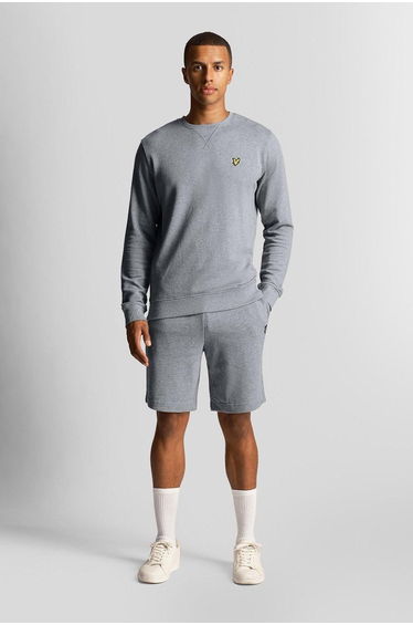Sweat Short Mid Grey Marl