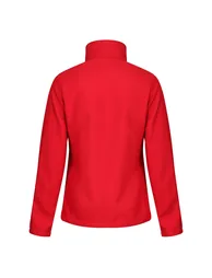 Regatta Standout Womens/Ladies Ablaze Printable Soft Shell Jacket - Classic Red/Black - 3