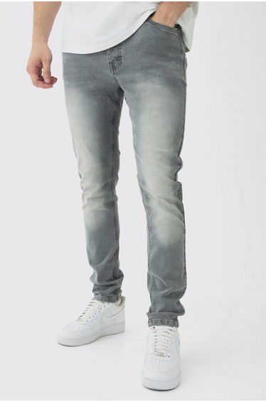 Tall Skinny Stretch Jean - mid grey