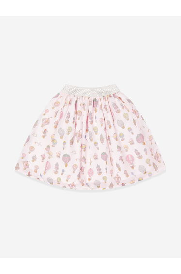Girls Hot Air Balloons Ballerina Skirt in Pink