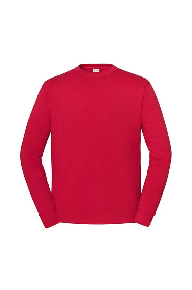 Fruit of the Loom Mens Iconic Premium Set-in Sweatshirt - Red