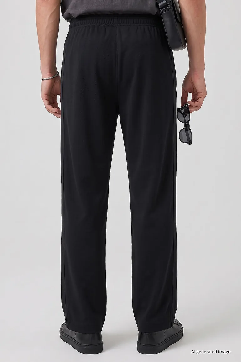 TOMMY Men's Viscose Blend Sweatpants - 3