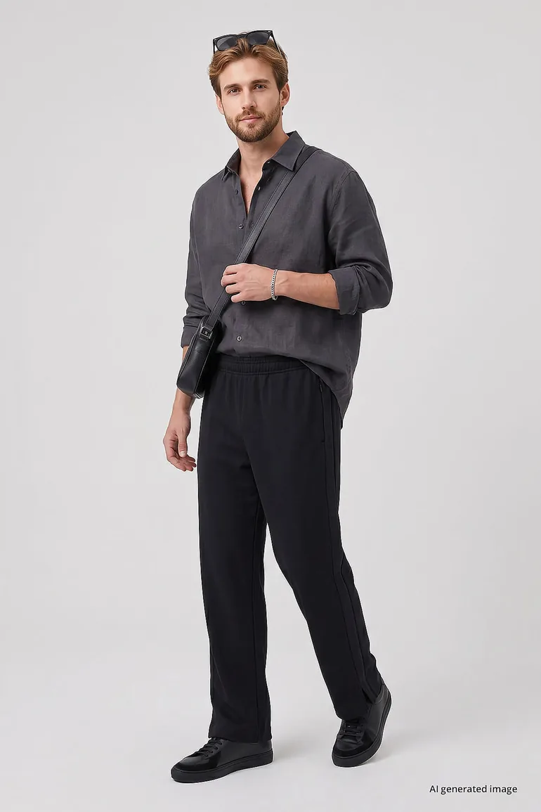 TOMMY Men's Viscose Blend Sweatpants