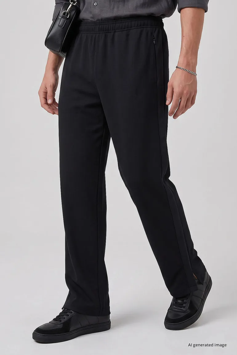 TOMMY Men's Viscose Blend Sweatpants - 2