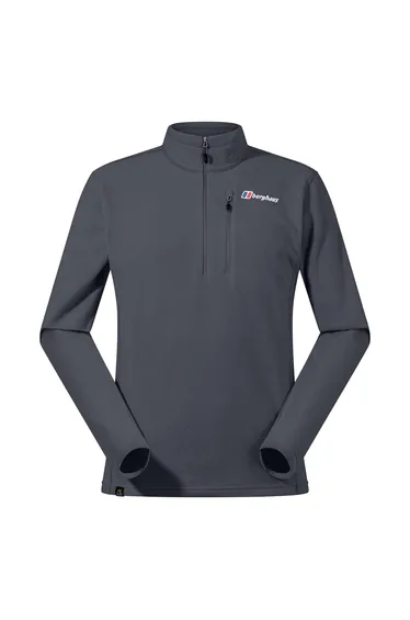 سويتشيرت بيرغوس أزرق بأكمام طويلة