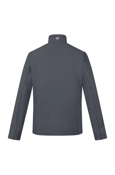 سويتشيرت بيرغوس أزرق بأكمام طويلة