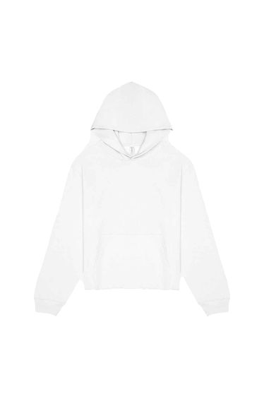 Bella + Canvas Womens/Ladies Heavyweight Pullover Hoodie - White product thumbnail 2