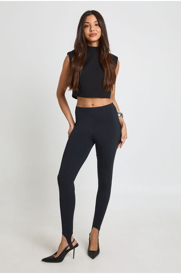 Stirrup Legging - black