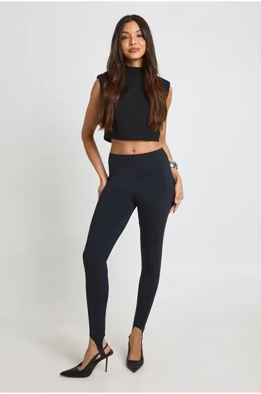 Stirrup Legging - black