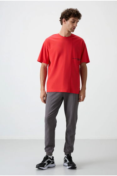 TOMMY Oversized Printed Crew Neck T-Shirt