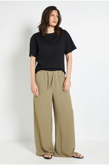 Drawstring Woven Trouser