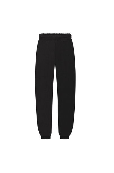 Fruit Of The Loom Childrens/Kids Unisex Jog Pants / Jogging Bottoms - Black