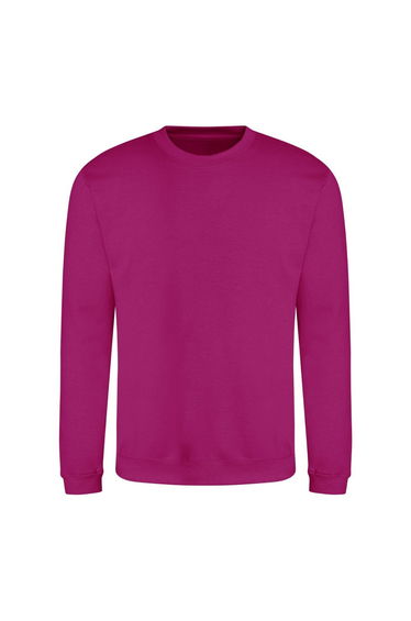 Awdis Unisex Adult Soft Touch Sweatshirt - Festival Fuchsia