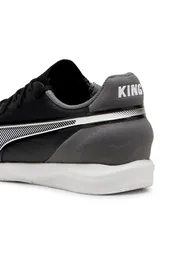 Boy's Puma Juniors King Match IT Football Boots in Black - 4