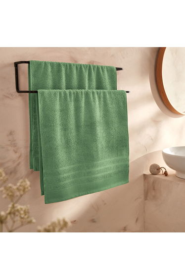 Set of 2 Zavara 100% Cotton Terry Supersoft Hand Towels