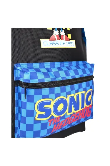 حقيبة ظهر سونيك سوداء للأطفال