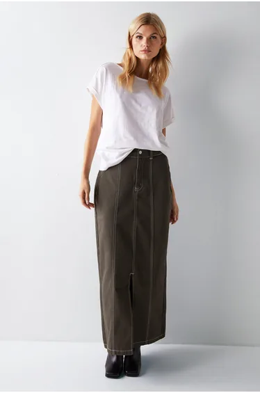 Essential Cotton Slub Roll Sleeve T-shirt