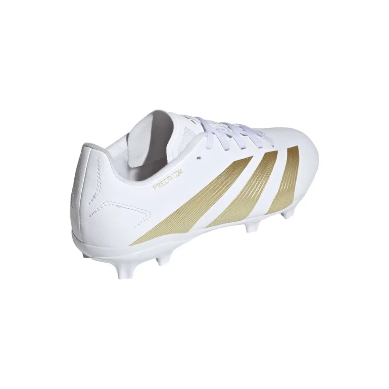 Boy's adidas Junior Predator League FG Football Boots in White - 5