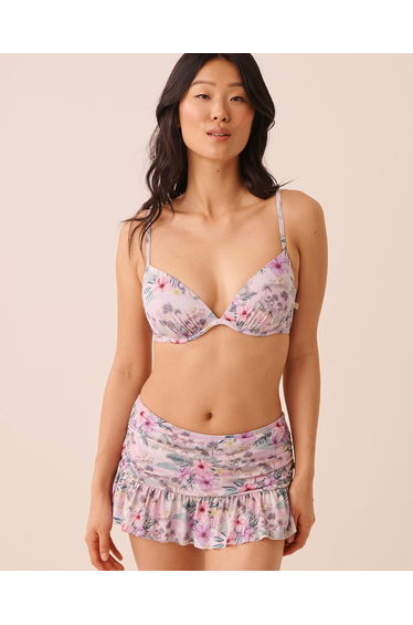 ISLAND BLUSH Push-up Bikini Top