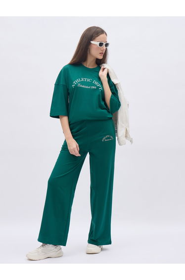 Oversized Graphic T-Shirt and Joggers Co-Ords