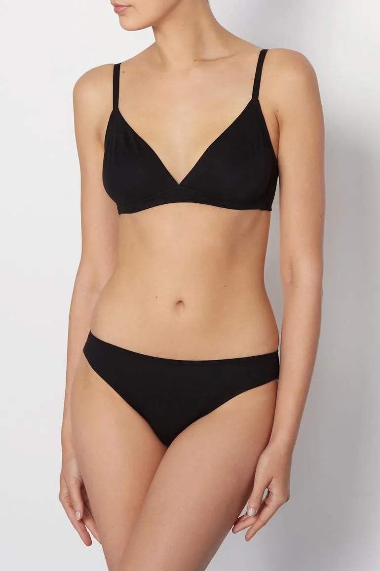 La Redoute Collections Black Bra