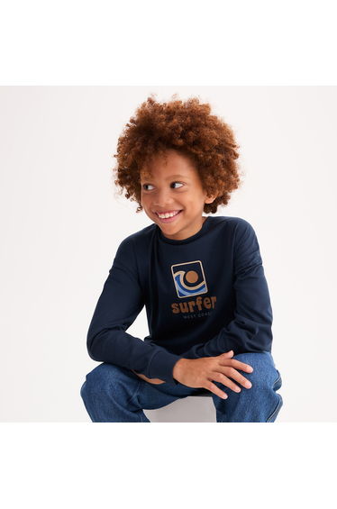 Pack of 3 T-Shirts with Long Sleeves