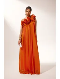 Hedda One-shoulder Floral Maxi Dress - 5