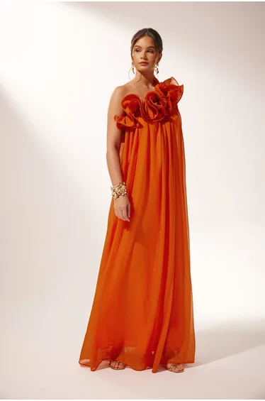 Hedda One-shoulder Floral Maxi Dress