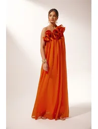 Hedda One-shoulder Floral Maxi Dress