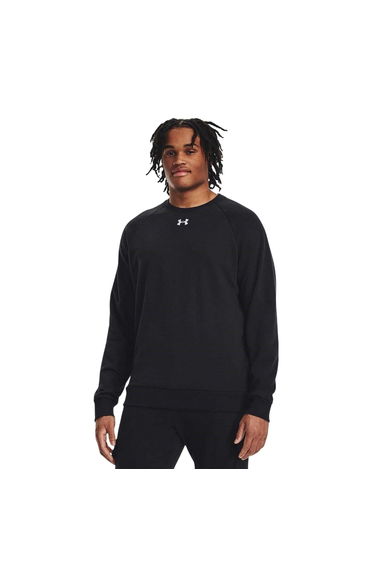Under Armour Mens Rival Fleece Sweatshirt - Black