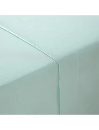 Scenario Plain Washed Cotton Flat Sheet - 2