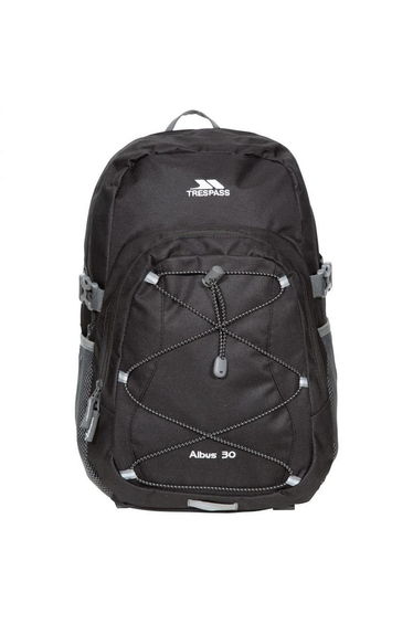 Trespass Albus 30 Litre Casual Rucksack/Backpack - Black