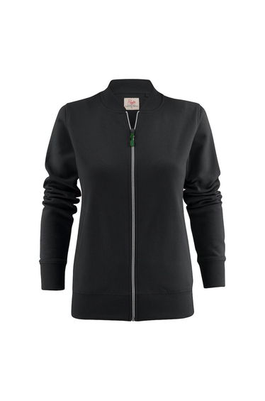 Printer Womens/Ladies Javelin Sweat Jacket - Black