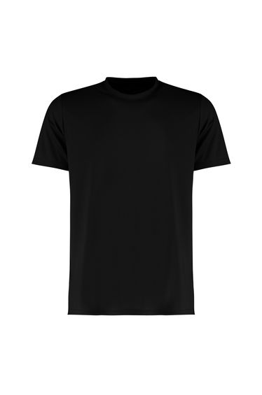Kustom Kit Mens Cooltex Plus Moisture Wicking T-Shirt - Black
