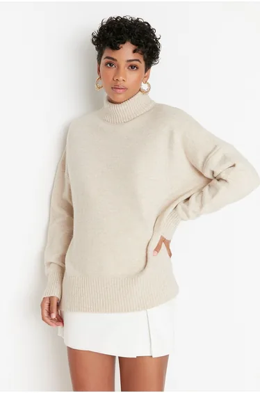 Sweater - Beige - Regular fit