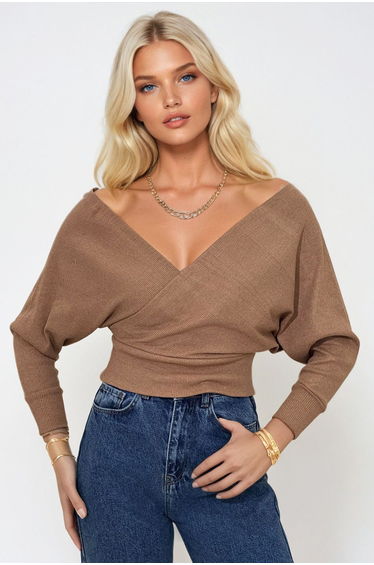 Blouse - Beige - Regular fit