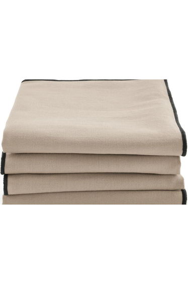 Set of 4 Tampa 100% Washed Cotton Napkins